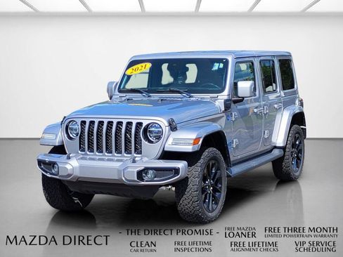 Used 2021 Jeep Wrangler Unlimited Sahara AWD/4WD image 1