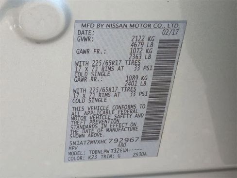 Used 2017 Nissan Rogue S image 32