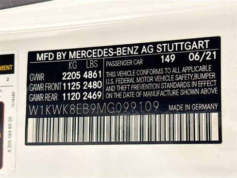 Certified 2021 Mercedes-Benz C 300 4MATIC Cabriolet image 34