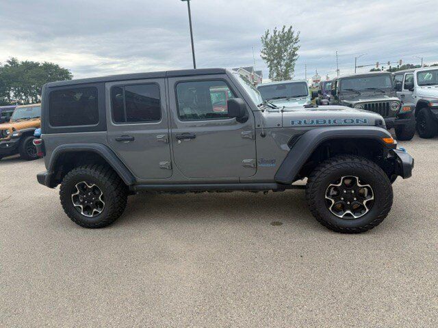 Used 2021 Jeep Wrangler Unlimited Rubicon 4xe w/ Safety Group AWD/4WD image 2