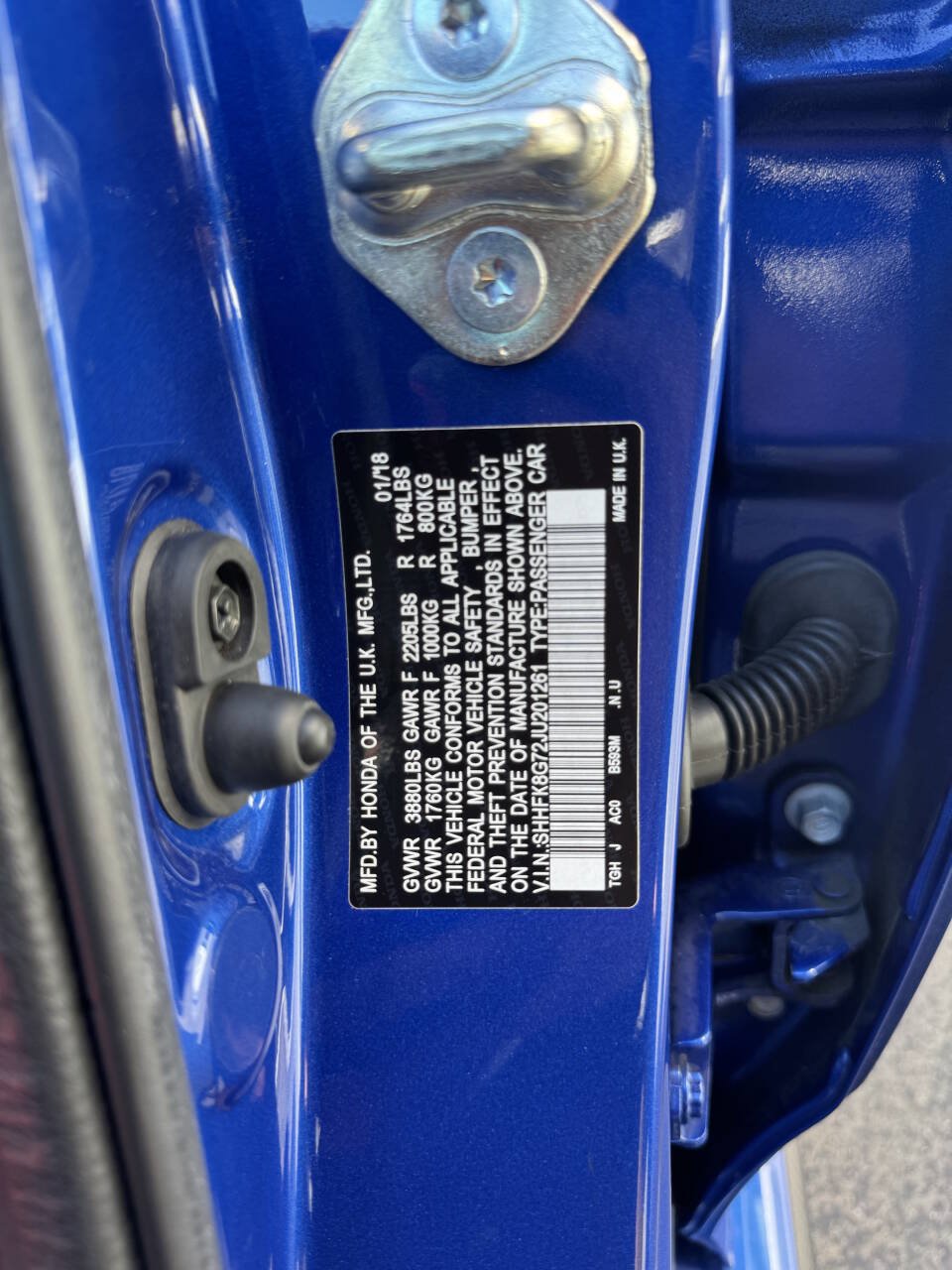Used 2018 Honda Civic Type R image 42