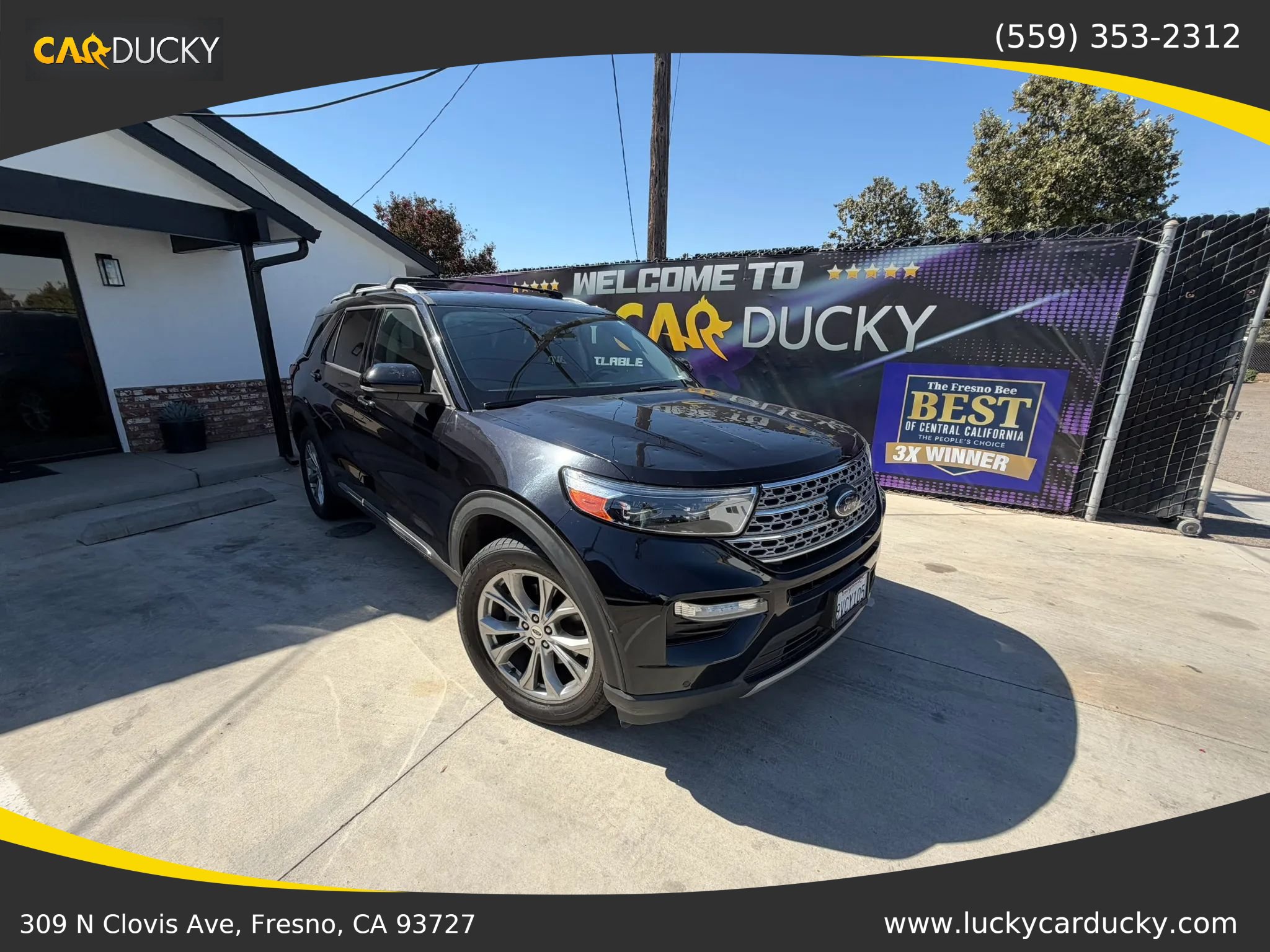 Used 2022 Ford Explorer Limited w/ Equipment Group 301A AWD/4WD image 1