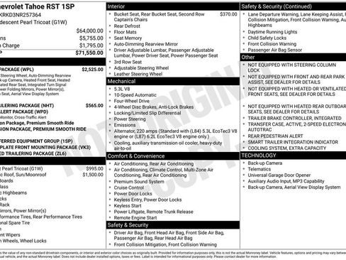 Certified 2022 Chevrolet Tahoe RST w/ Luxury Package image 3