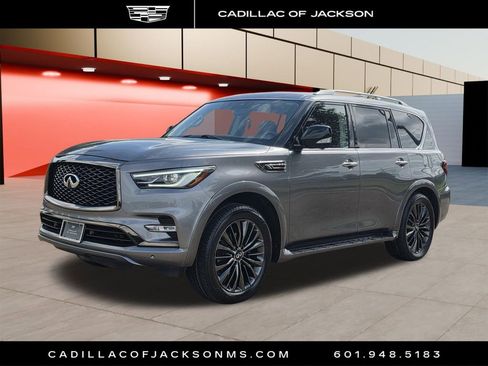 Used 2021 INFINITI QX80 Premium Select w/ Cargo Package AWD/4WD image 1