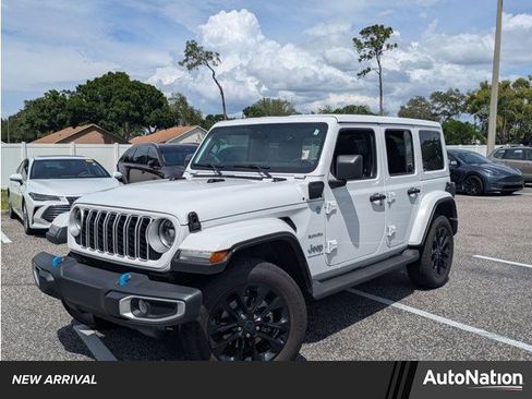 Used 2024 Jeep Wrangler Sahara w/ Technology Group image 1
