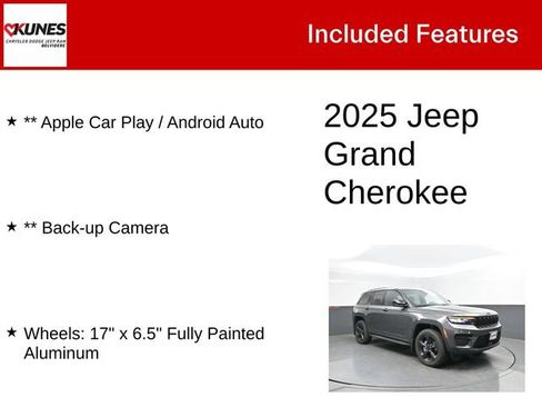 Used 2025 Jeep Grand Cherokee Altitude AWD/4WD image 3