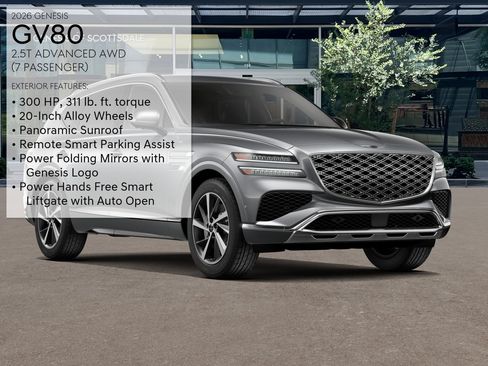 New 2026 Genesis GV80 2.5T Advanced AWD/4WD image 3