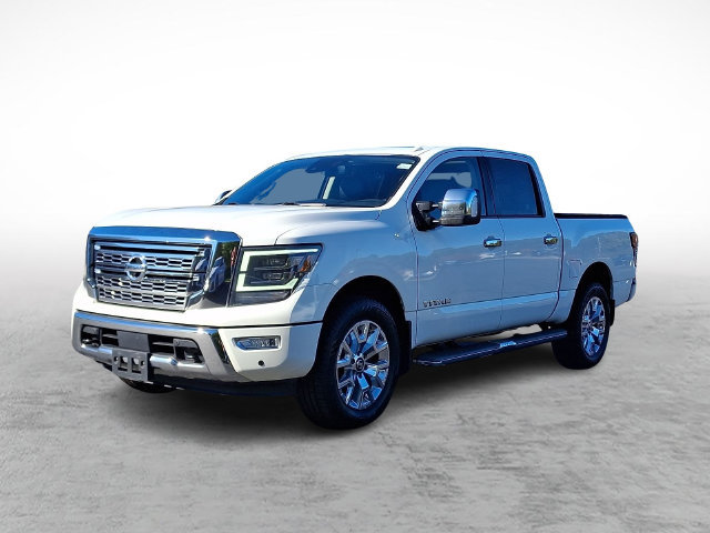 Used 2021 Nissan Titan SL w/ Moonroof Package AWD/4WD image 3