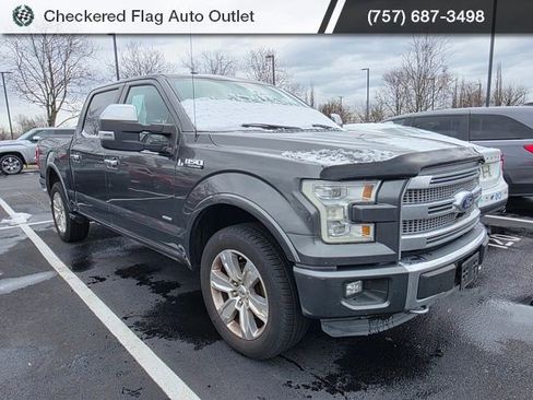 Used 2015 Ford F150 Platinum w/ Equipment Group 701A Luxury image 3