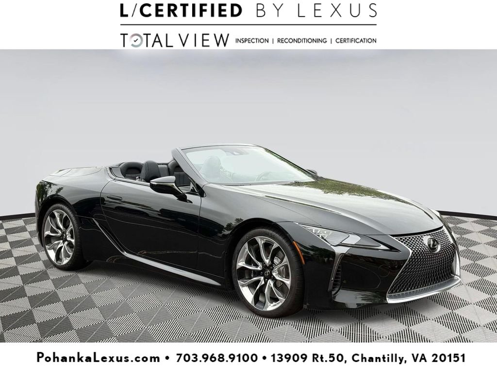 Used 2021 Lexus LC 500 Convertible w/ Touring Package RWD image 1