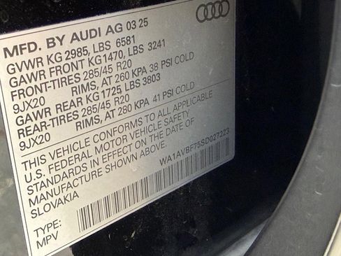 Used 2025 Audi Q7 3.0T Premium w/ Convenience Package AWD/4WD image 24