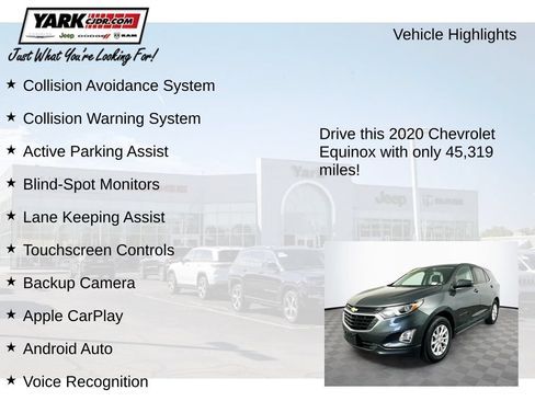 Used 2020 Chevrolet Equinox LT AWD/4WD image 7