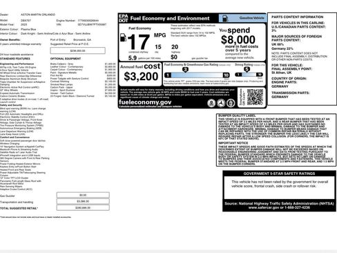 Used 2023 Aston Martin DBX 707 image 34