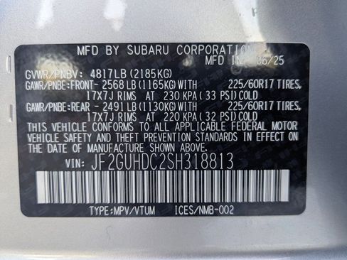 Used 2025 Subaru Crosstrek 2.0i Premium AWD/4WD image 17