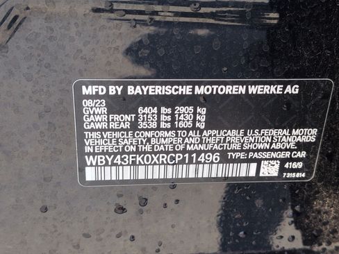 Certified 2024 BMW i5 M60 w/ Premium Package AWD/4WD image 32