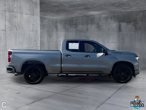 Certified 2024 Chevrolet Silverado 1500 Custom w/ Turbomax Blackout Package RWD image 7