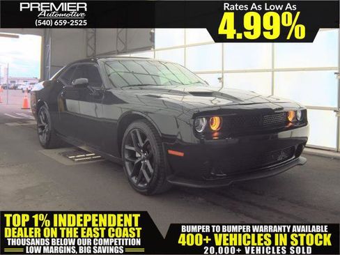Used 2023 Dodge Challenger SXT w/ Blacktop Package RWD image 1