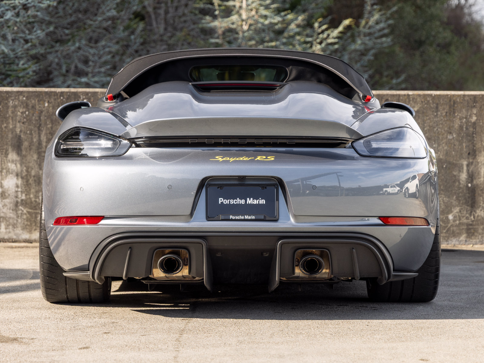 Certified 2025 Porsche 718 Boxster Spyder RS RWD image 10