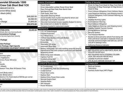 Certified 2023 Chevrolet Silverado 1500 Custom w/ Rally Edition image 11