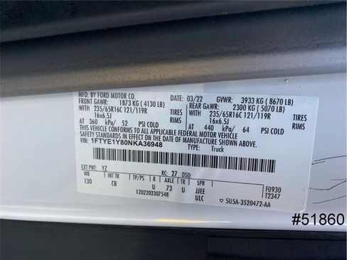 Used 2022 Ford Transit 150 Low Roof w/ Upfitter Package image 19