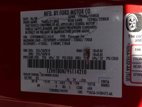 Used 2009 Ford Mustang Coupe RWD image 10