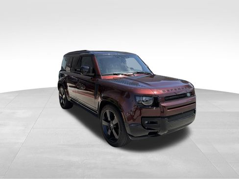Certified 2025 Land Rover Defender 110 Sedona Red Edition image 3