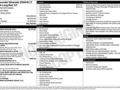 Used 2023 Chevrolet Silverado 2500 LT w/ Convenience Package AWD/4WD image 7
