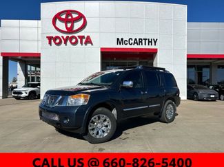 Used 2015 Nissan Armada Platinum w/ 2nd Row Captain Seat Package video 1