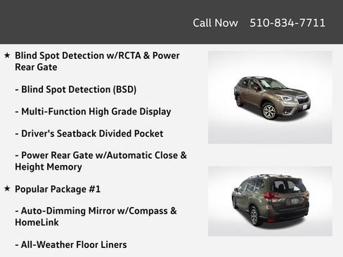 Used 2021 Subaru Forester Premium w/ Popular Package #1 AWD/4WD image 4
