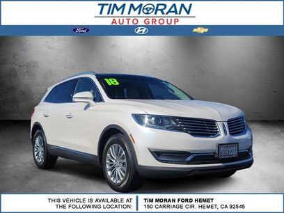 Used 2018 Lincoln MKX Select w/ Select Plus Package