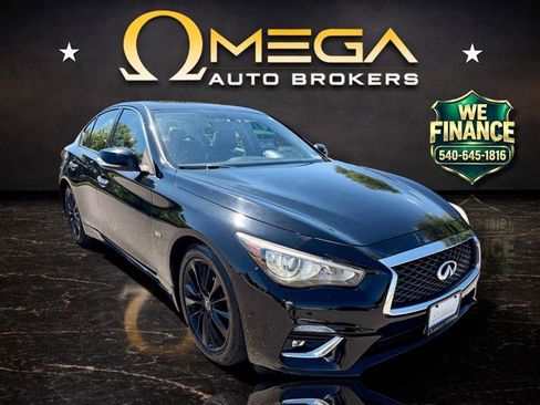Used 2018 INFINITI Q50 Luxe w/ Essential Package (3.0T Luxe) AWD/4WD image 1