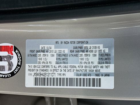 Used 2025 MAZDA CX-90 Plug-In Hybrid w/ Preferred AWD/4WD image 12