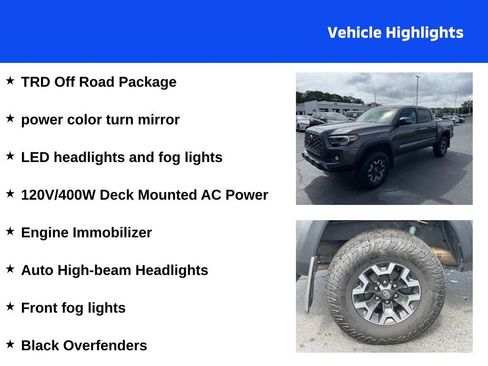Used 2022 Toyota Tacoma TRD Off-Road AWD/4WD image 4