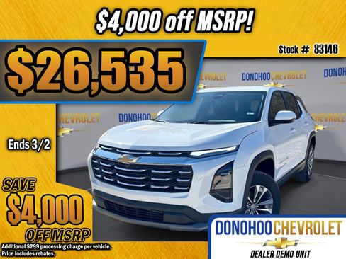 New 2026 Chevrolet Equinox LT image 1