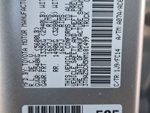 Used 2022 Toyota Tacoma SR5 image 29