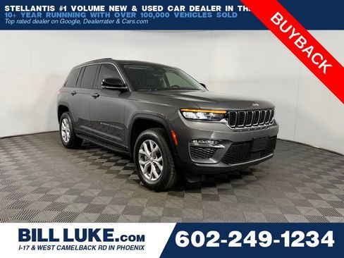 Used 2022 Jeep Grand Cherokee Limited w/ Trailer Tow Prep Group (B) image 1