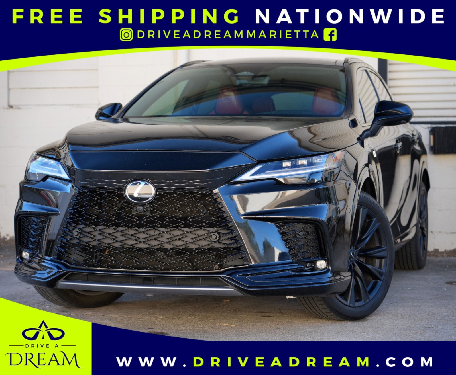 Used 2023 Lexus RX 500h F Sport w/ Cold Area Package AWD/4WD image 1