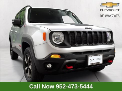 Used 2021 Jeep Renegade Trailhawk w/ Trailer Tow Group AWD/4WD image 1