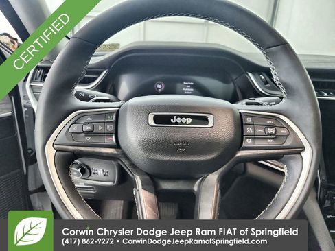 Certified 2023 Jeep Grand Cherokee L Limited w/ Luxury Tech Group II AWD/4WD image 21