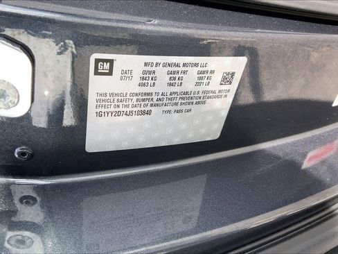 Used 2018 Chevrolet Corvette Grand Sport image 30