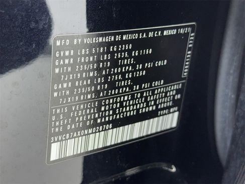 Used 2022 Volkswagen Tiguan SE R-Line image 60