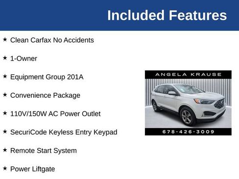 Used 2022 Ford Edge SEL w/ Convenience Package AWD/4WD image 5