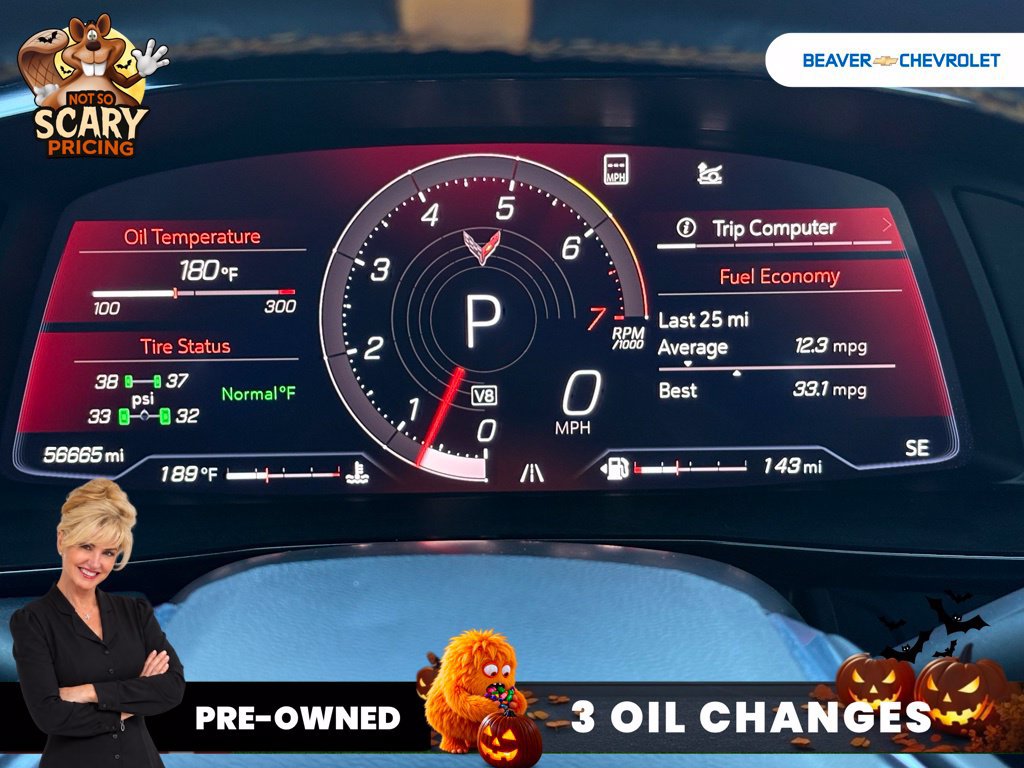 Used 2021 Chevrolet Corvette Stingray Preferred Cpe w/ Z51 Performance Package RWD image 20