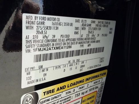 Used 2021 Ford Expedition Max Limited AWD/4WD image 40