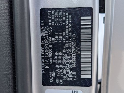 Certified 2023 Kia Sorento SX Prestige AWD/4WD image 32