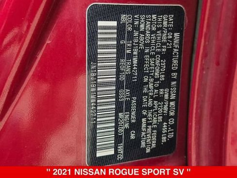 Used 2021 Nissan Rogue Sport SV w/ Technology Package AWD/4WD image 39