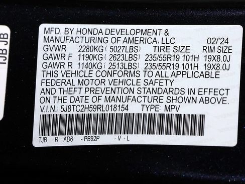 Certified 2024 Acura RDX SH-AWD w/ Technology Package image 40