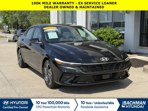 Certified 2025 Hyundai Elantra Limited FWD image 1