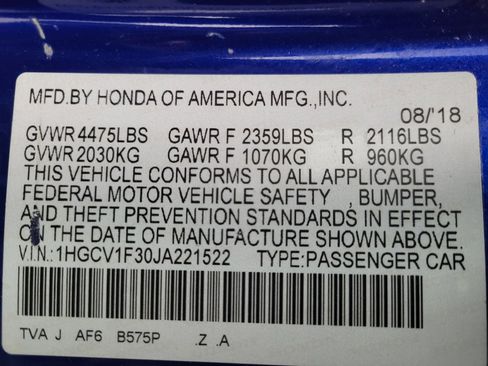 Used 2018 Honda Accord Sport image 33