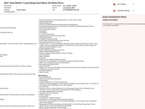 Used 2021 Tesla Model Y Long Range image 2